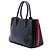 Bibliothèque Borsa Satchel Prada Bibliotheque in vitello City nero - vista 2