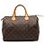 Louis Vuitton Brown Monogram Speedy 30