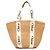Chloé Woody Basket Tote aus beigem Raffia