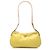 Prada Gelbe Tessuto Schultertasche mit Kette