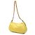 Prada Gelbe Tessuto Schultertasche mit Kette - vue 2
