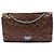 Chanel Brown Metallic Aged Calfskin Reissue 2.55 Double Flap 227