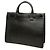 Tote Gucci in pelle di vitello nera - vista 2