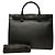 Tote Gucci in pelle di vitello nera - vista 7