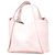 Stella Mc Cartney Stella McCartney Tote in eco-pelle rosa con logo e tie dye - vista 2