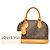Louis Vuitton Brown Monogram Alma BB - vue 6