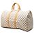 Louis Vuitton White Damier Azur Keepall 50 - vista 2