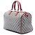 Borsa Boston Gucci Beige Medium GG Supreme Joy Tattoo Heart - vista 2