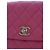 Borsa Chanel Pink Mini Quilted Caviar Coco Top Handle Bag - vista 4