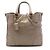 Prada Vitello Shine Satchel Braun