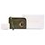 Clutch Chloé C Flat em couro com relevo de crocodilo verde - vista 7