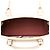 Borsa Burberry in pelle beige con tasca frontale - vista 4
