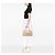 Borsa Burberry in pelle beige con tasca frontale - vista 6