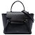 Belt Bag Céline Bolsa de cintura Celine em couro de bezerro grão Pico preto