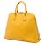 Borsa Prada Yellow Large Saffiano Lux Promenade Satchel - vista 2