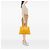 Borsa Prada Yellow Large Saffiano Lux Promenade Satchel - vista 7