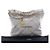 Borsa Chanel 22 Small in vitello lucido matelassé bianco con catena - vista 5