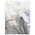Borsa Chanel 22 Small in vitello lucido matelassé bianco con catena - vista 9