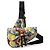 Dior Yellow Kenny Scharf Canvas Saddle Crossbody