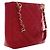 Borsa Chanel Red Caviar Petite Shopping Tote - vista 11