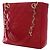 Borsa Chanel Red Caviar Petite Shopping Tote - vista 12