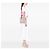 Dior Lady Dior Medium in Pelle di Agnello Cannage Bianca - vista 5
