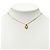 Collana Dior Gold Plated e Strass con Pendente Oval - vista 7