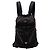 Gucci Rucksack aus schwarzem Nylon mit Web-Band