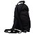 Gucci Rucksack aus schwarzem Nylon mit Web-Band - Ansicht 2