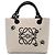 Tote Anagram in tela LOEWE Beige Studio Ghibli Spirited Away Susuwatari