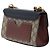 Gucci Beige Small GG Supreme Padlock Crossbody - vista 2