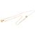 Collar Dior Gold Plated Strass CD Logo Pendant