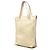 Borsa Shopper Anagram LOEWE in lino e vitello goffrato marrone - vista 2