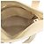 Borsa Shopper Anagram LOEWE in lino e vitello goffrato marrone - vista 4