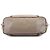 Borsa Satchel Prada in tela Canapa beige con logo - vista 3