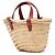 Céline Celine Beige Nano Raffia Cuir Triomphe Classic Panier Tote - vista 2