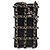 Clutch Chanel Tech Me Out in lambskin nero con catena
