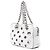 Borsa a tracolla Prada White Vitello Daino con catena e occhielli - vista 2