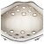 Borsa a tracolla Prada White Vitello Daino con catena e occhielli - vista 4