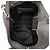 Borsa Tote Aperta Convertibile Prada in Vitello Daino Grigio - vista 4