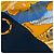 Lenço de seda Hermès Yellow Soleil de Soie 90 - vista 5