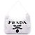 Re-Edition Prada Bolso de hombro Mini Terry Re Edition 2000 Blanco