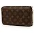 Pochette Félicie Louis Vuitton Brown Monogram Pochette Felicie - vista 2