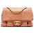 Chanel Orange Small Quilted Iridescent Calfskin Chic Quilt Flap
