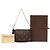 Louis Vuitton Brown Monogram Mini Pochette Accessoires - vista 7