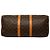 Louis Vuitton Brown Monogram Keepall 45 - vista 3