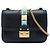 Valentino Borsa a tracolla Mini Leather Rockstud Rolling Glam Lock Nera