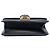 Valentino Borsa a tracolla Mini Leather Rockstud Rolling Glam Lock Nera - vista 3