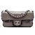 Chanel Brown Lambskin Funny Tweed Flap