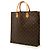 Louis Vuitton Brown Monogram Sac Plat - vista 2